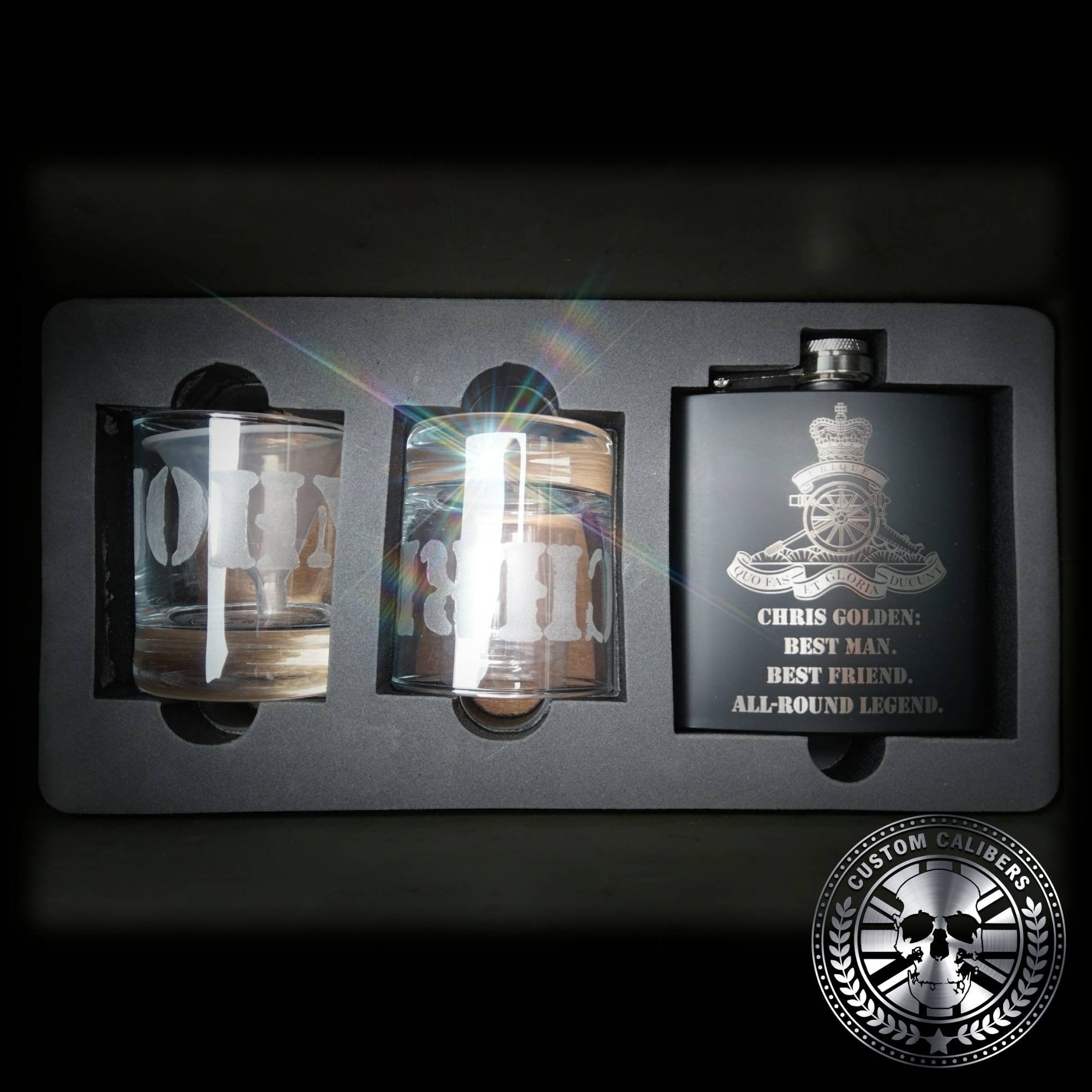 Barware Whisky Gift Set 50 Cal Ammo Box Drinking Gift Set Etsy UK