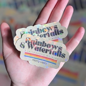 Rainbows & Waterfalls PL Sticker