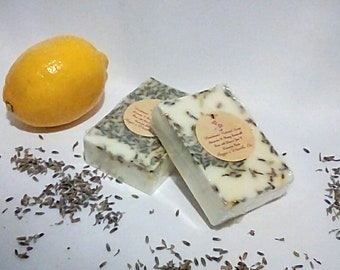 Handmade Soap Lavender & Honey Goats milk Base