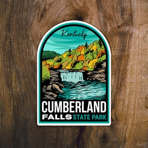 Cumberland Falls State Park Kentucky Sticker