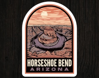 Horseshoe Bend Arizona Sticker