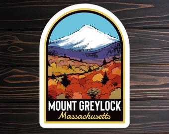 Mount Greylock Massachusetts - Vinyl Sticker