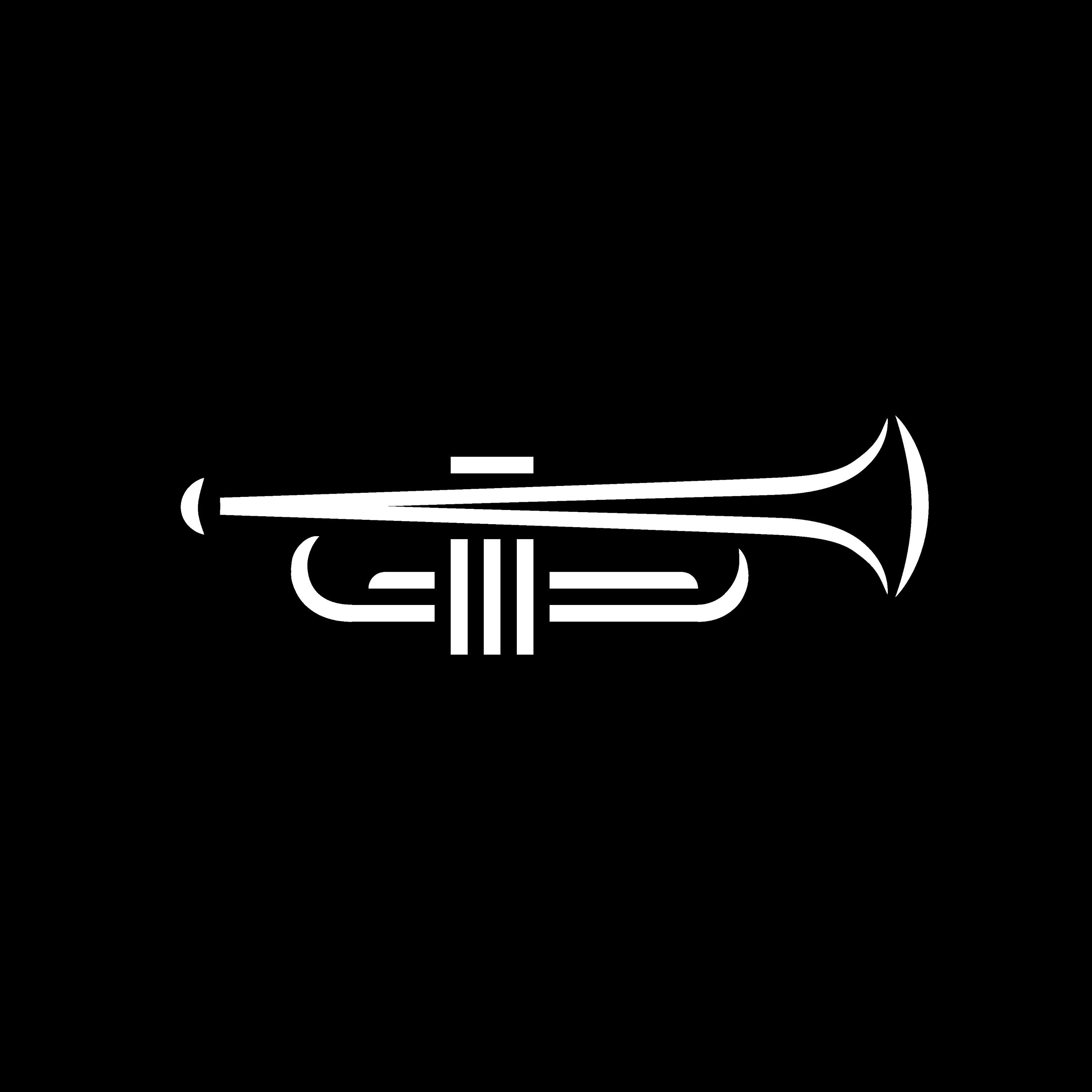 Minimal Trumpet SVG Logo Vector - Etsy