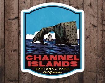 Channel Islands National Park California - Vinyl Sticker
