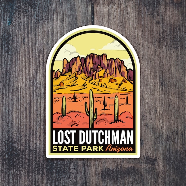 Lost Dutchman State Park Arizona Sticker