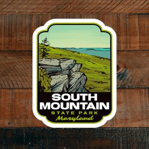South Mountain State Park Maryland - Vinyl Sticker