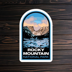 Rocky Mountain National Park - Vinyl Sticker