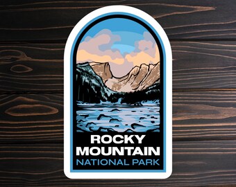 Rocky Mountain National Park - Vinyl Sticker