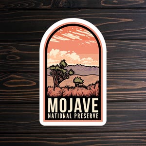 Mojave National Preserve California - Vinyl Sticker