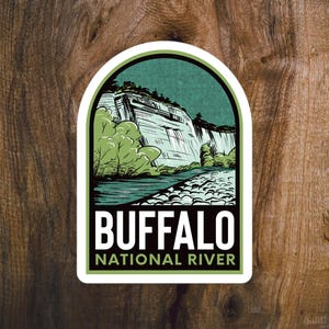 Buffalo National River - Vinyl Sticker