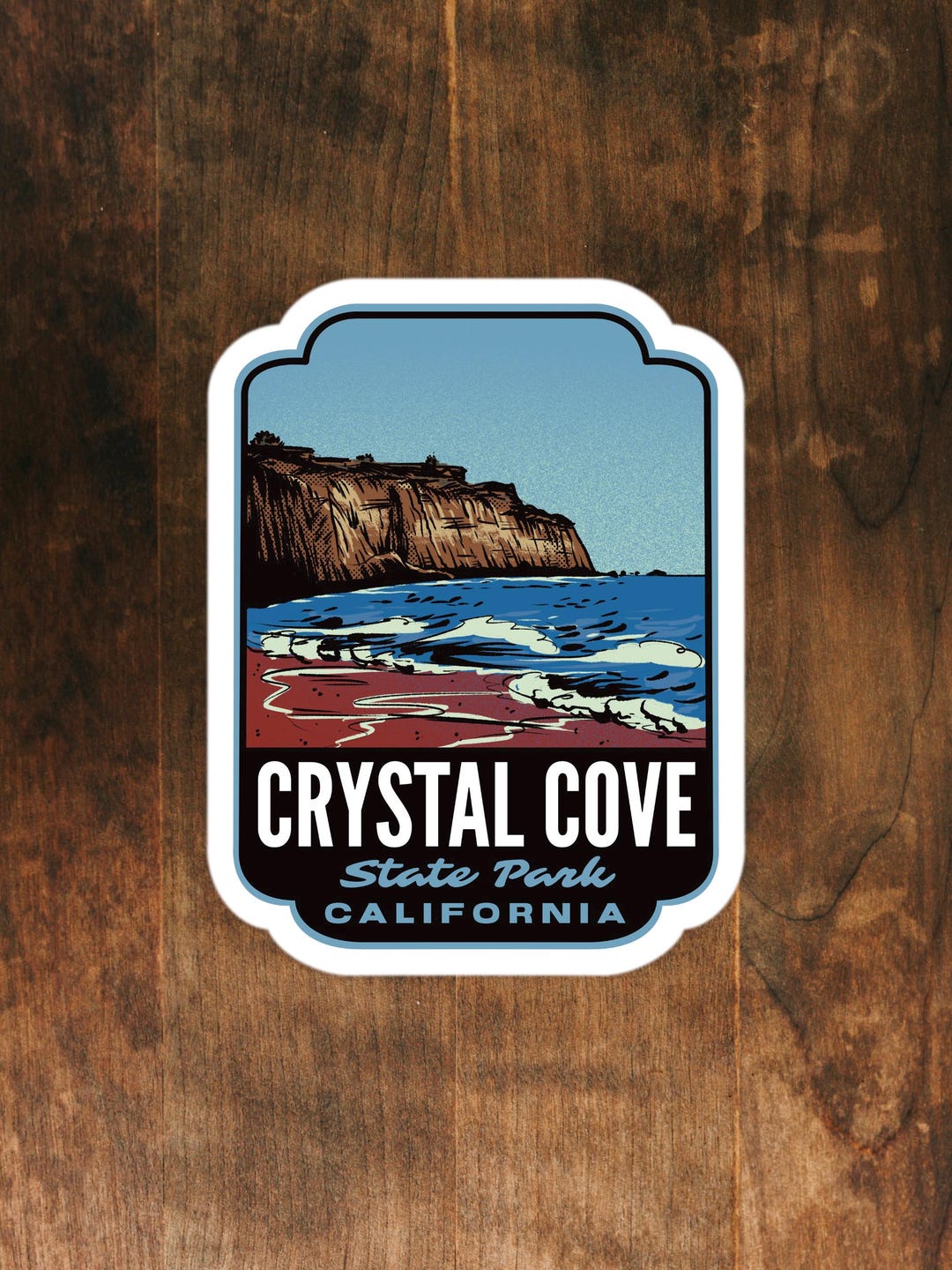 Crystal Cove State Park - Vinyl Sticker - Etsy