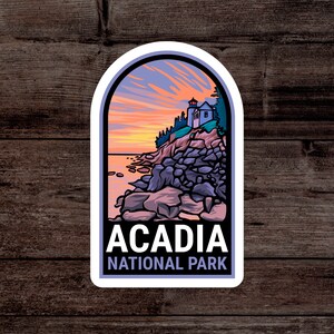 Acadia National Park - Vinyl Sticker