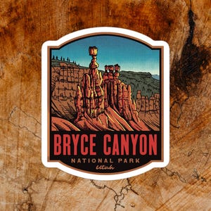 Bryce Canyon National Park Utah - Vinyl Sticker