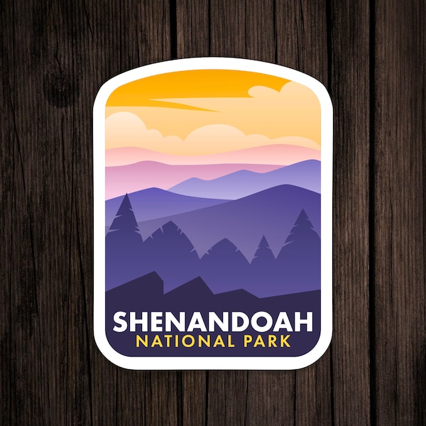 Shenandoah National Park Sticker