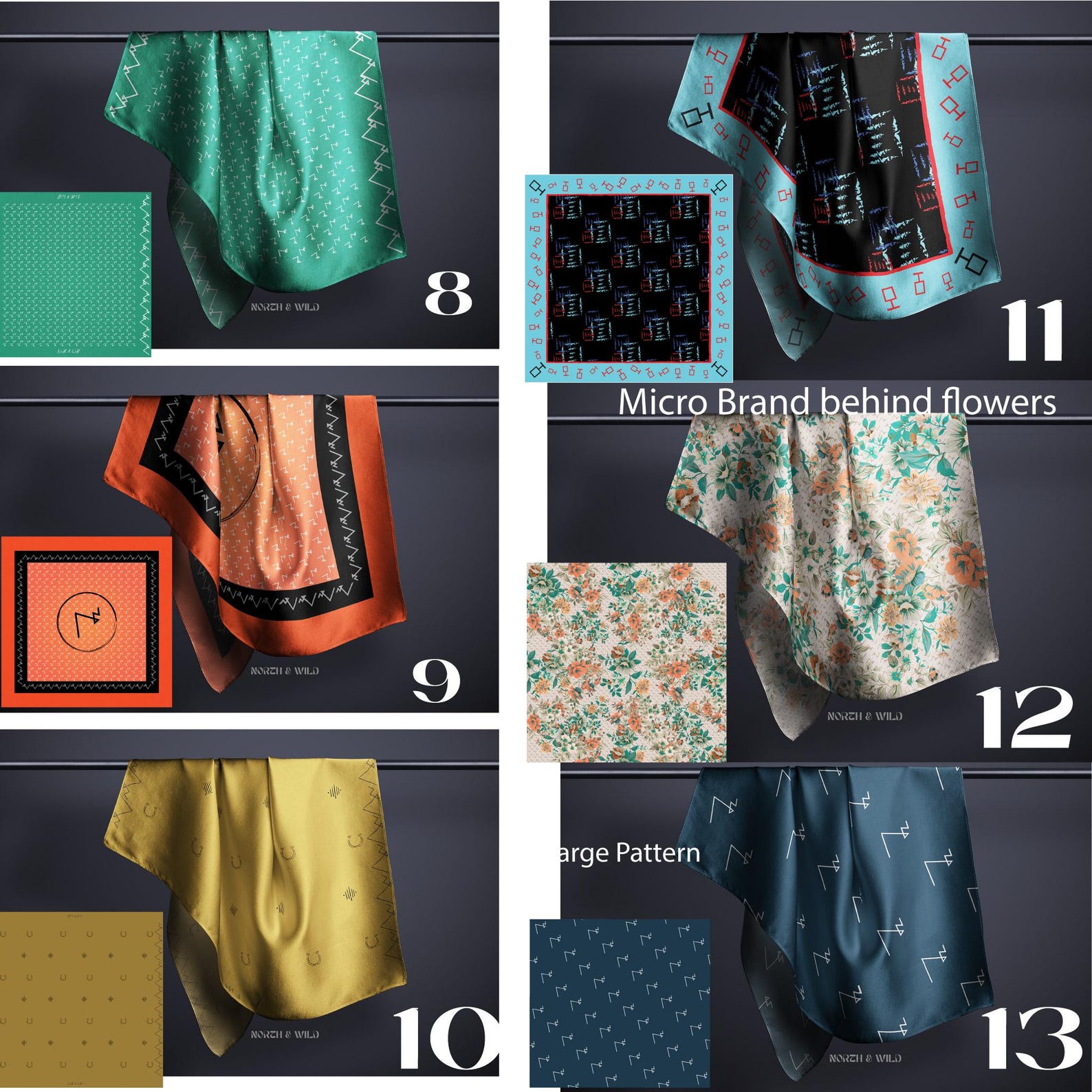 100 % Silk Custom Wild Rag | Custom Silk Scarf | Ranch Brand | Cattle ...