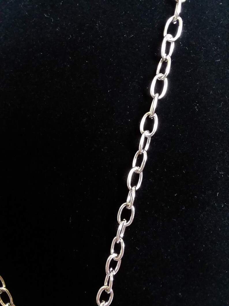 Stainless steel Eagle flight crystal silver chain necklace men women gift for her gift for him Independence day free shipping bird of prey