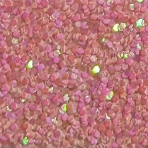 Lona com glitter robusto iridescente rosa rosa - FOLHA de 9 x 12 "- Vinil com laço de cabelo - Tecido no aro - Fornecimento de bordado para costura - Brincos DIY