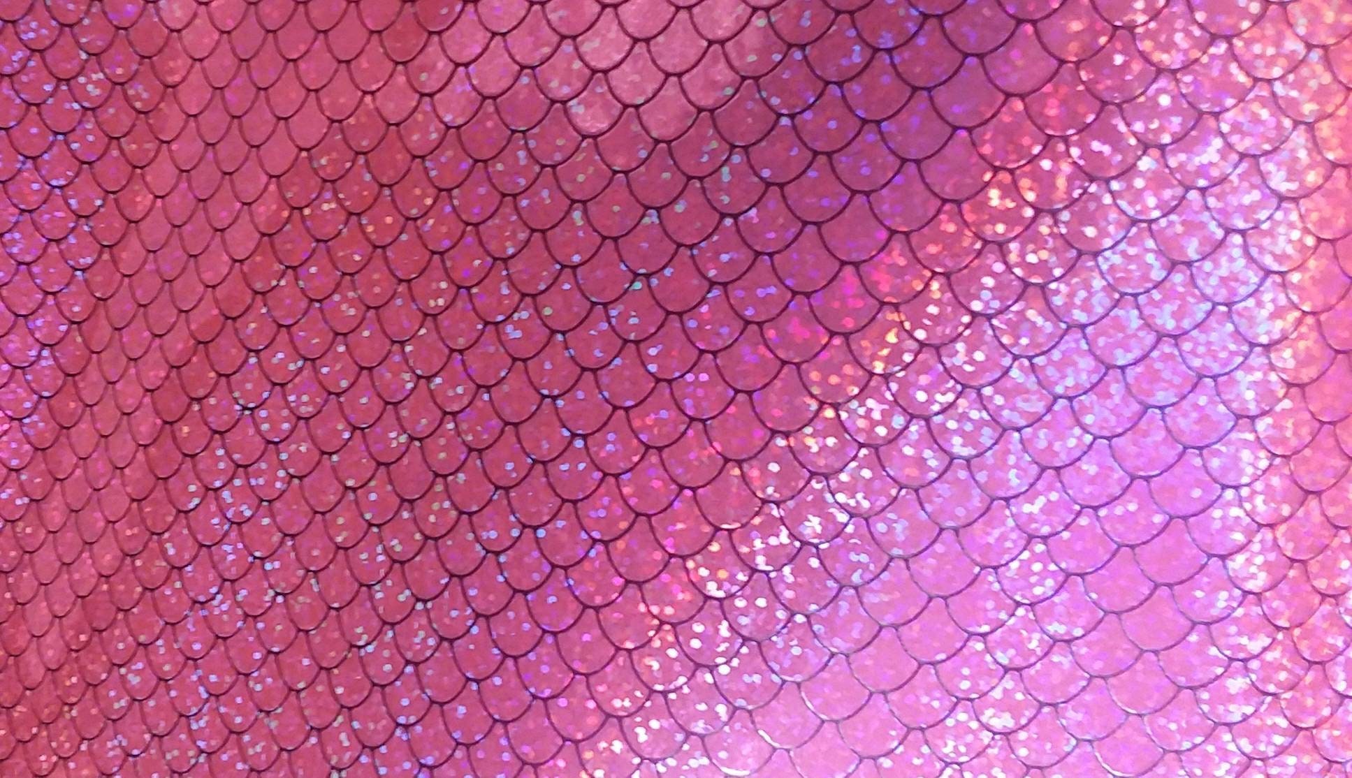 Pink Scales Holographic Sparkle Vinyl Embroidery Glitter - Etsy
