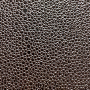Chocolate Brown Embossed Bubble Vinyl - 9x12&quot; SHEET Hair Bow Vinyl - Canvas Backed Applique Fabric - Sewing Supply - Embroidery Faux Leather