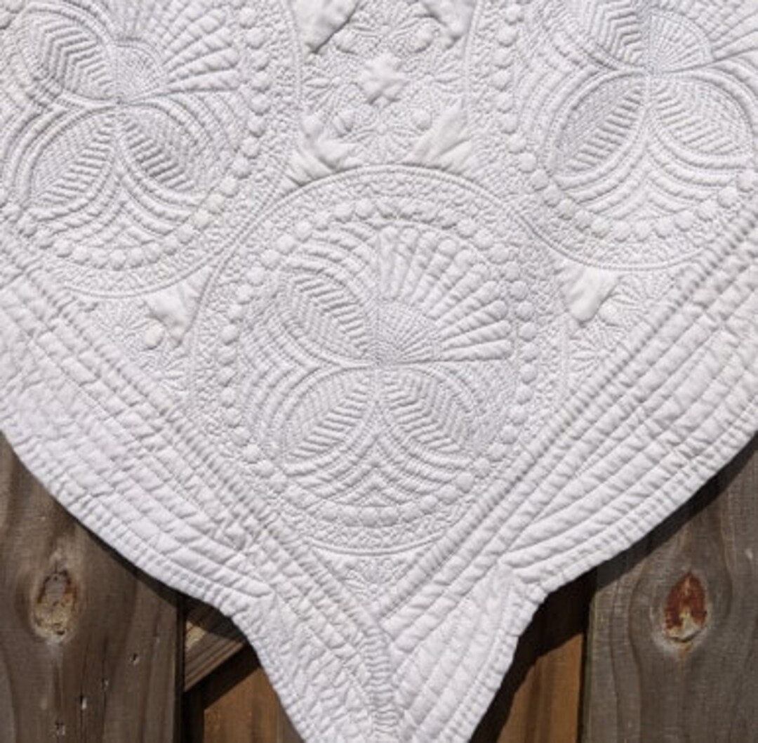 Heirloom Quilt Blank, Baby Blanket Blank, Embroidery Blank, 100 Cotton