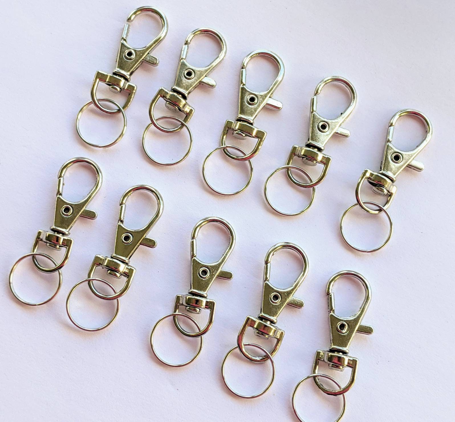 Lobster Clasp Keychain Lobster Clasp and Jump Rings Metal Etsy Australia