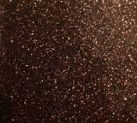 Brown Glitter Vinyl 9x12 Sheet Embroidery Glitter Etsy