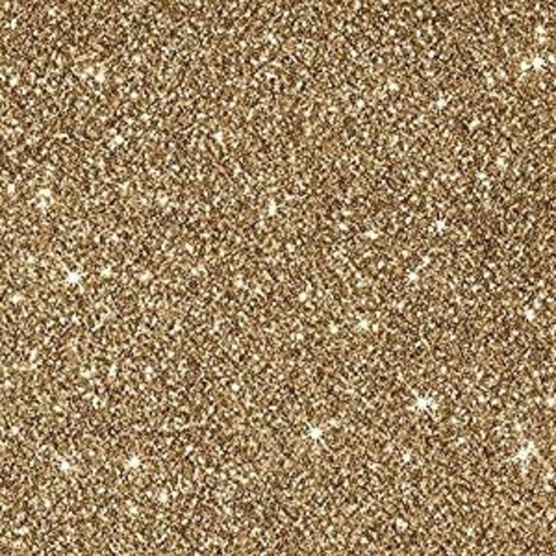 Champagner Gold Glitter Vinyl Stici