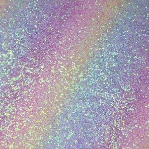 Regenbogen schillernde klobige Glitzer Leinwand - 12x52" ROLL - Haarschleife Vinyl - In The Hoop Stoff - Nähen Embroidery Supply - Ohrringe DIY