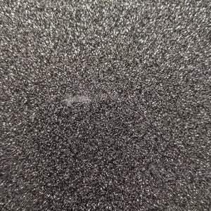 Gunmetal Silver Glitter Vinyl - 12x52&quot; ROLL Embroidery Vinyl - Canvas Backed Glitter Fabric - Applique Marine Glitter Vinyl Supply