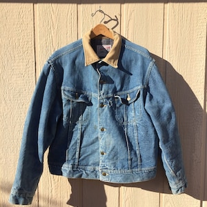 1960s Lee Storm Rider Denim Jacket - Etsy