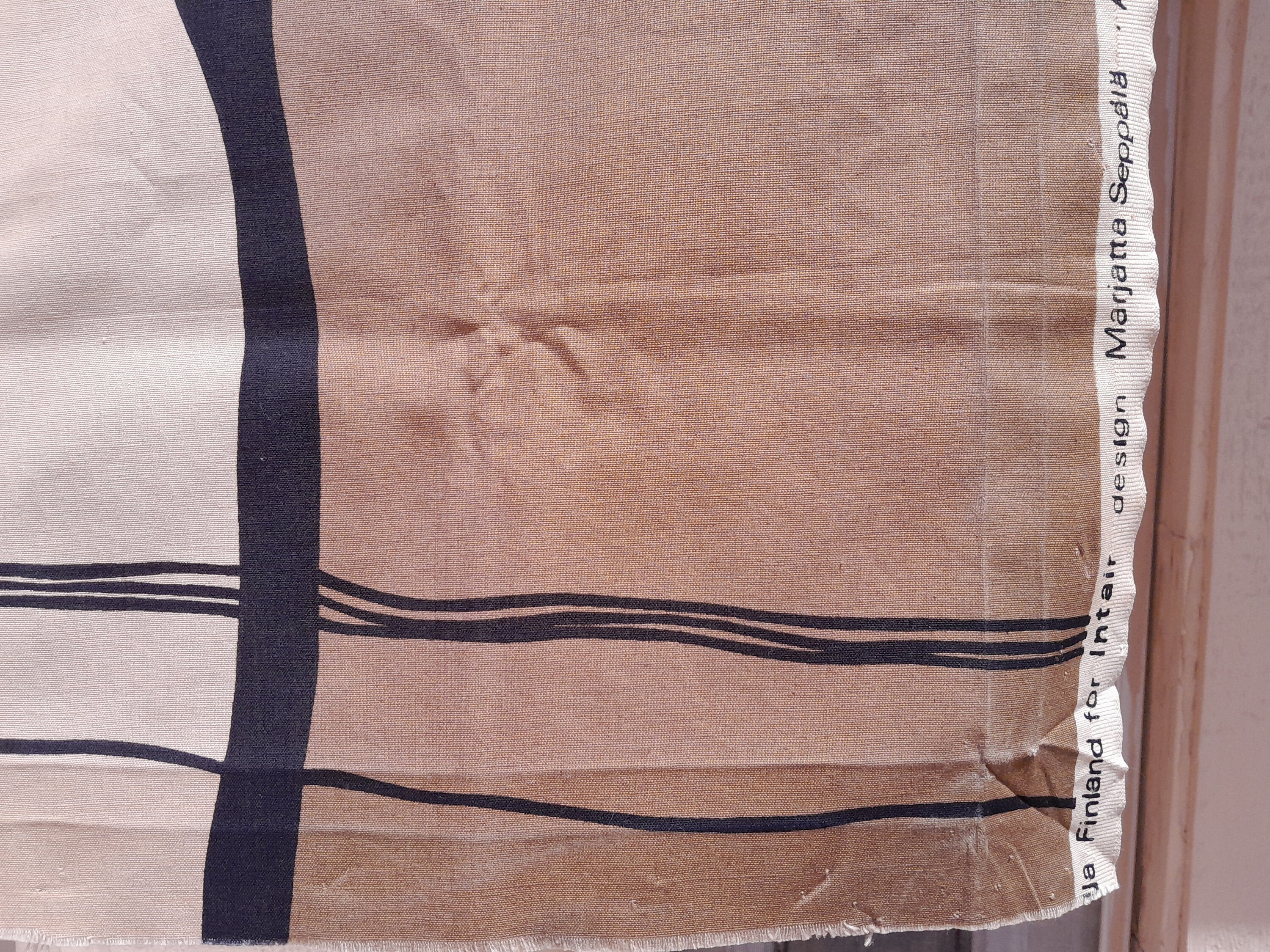 MARJATTA SEPPÄLÄ. Curtains, a pair, 