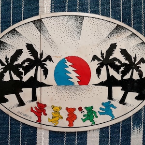 Vintage Original Grateful Dead Dancing Bears Window Stickers in good condition