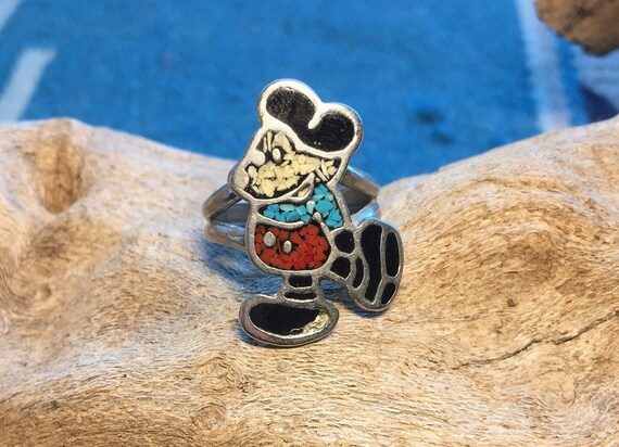 Vintage mickey mouse ring discount