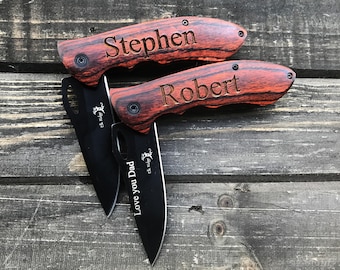 Personalized Monogrammed Knife, Engraved Knife, Pocket Knife, Hunting Knife, Groomsman Knife, Groomsmen Knives,Groomsmen knife, custom knife