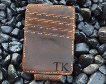 Personalized Money Clip Wallet Etsy - personalized money clip leather money clip money clip groomsman gift groomsmen gifts leather wallet personalized gift for him