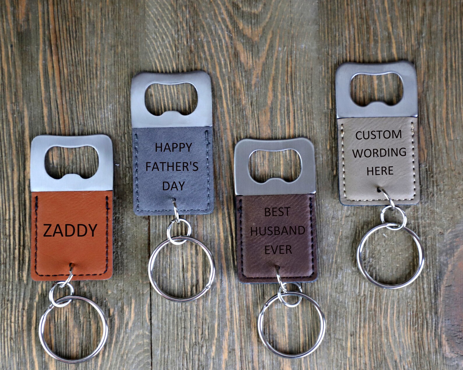 Engraved Key Chain Bottle Opener Personalized Bottle Opener Etsy