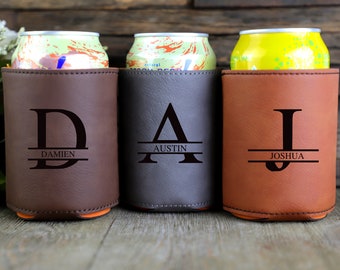 Engraved Can Coolers, Bachelor Party Gifts, Groomsmen Gifts, Groomsmen Proposals, Beer Cooler, Beer Can Holder, bottle holder, Birthday Gift