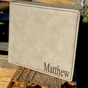 Personalized leather Wallet, Personalized wallet, personalized wallet for men, personalized mens wallet, leather wallet, mens leather wallet image 7