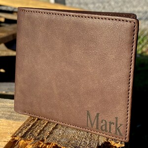 Personalized leather Wallet, Personalized wallet, personalized wallet for men, personalized mens wallet, leather wallet, mens leather wallet image 9