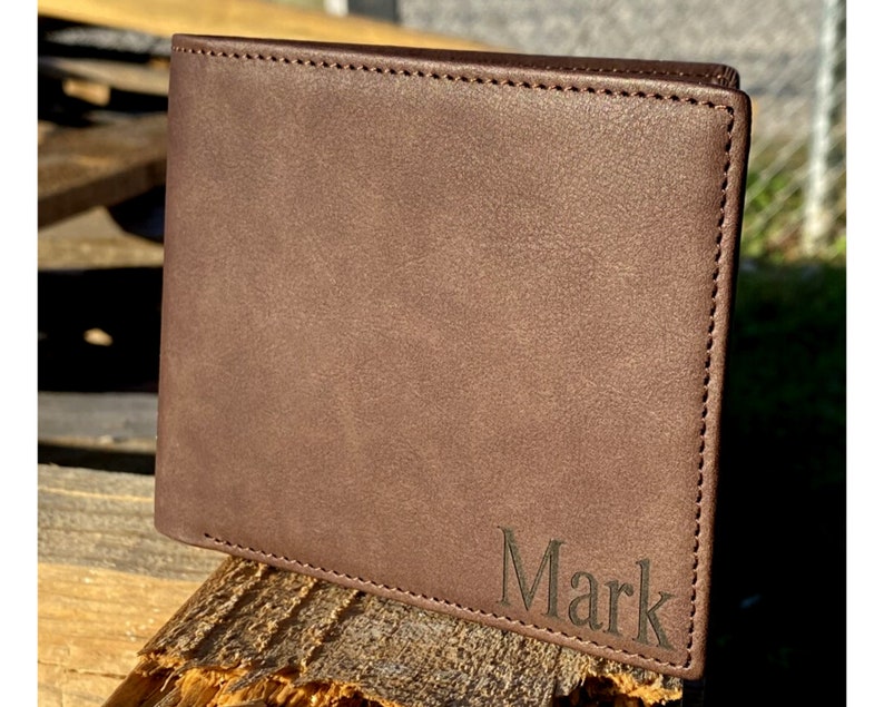 Personalized leather Wallet, Personalized wallet, personalized wallet for men, personalized mens wallet, leather wallet, mens leather wallet image 9