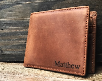 Personalized leather Wallet, Personalized wallet, personalized wallet for men, personalized mens wallet, leather wallet, mens leather wallet