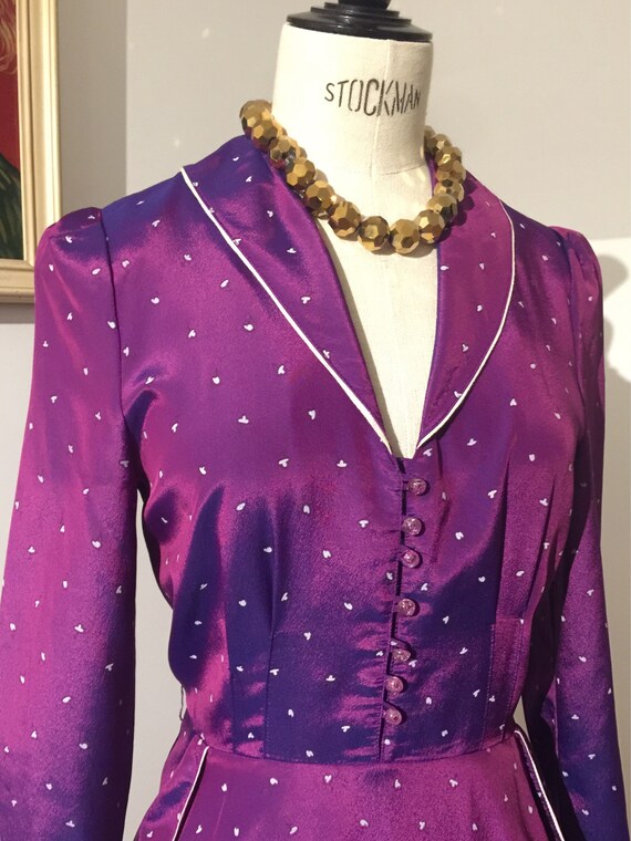 1950s iridescent dress