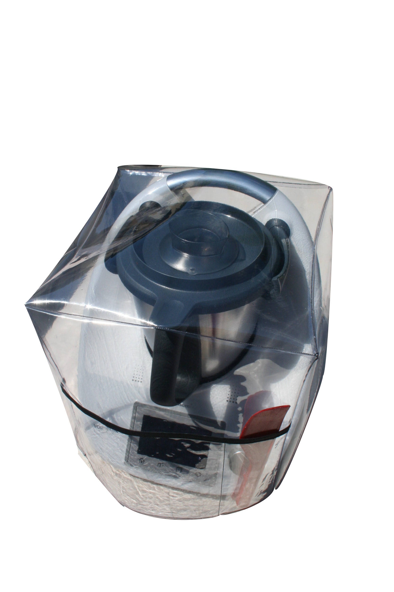 Housse de Protection Pour Thermomix Tm5/Tm31/Tm6 Sans Varoma Transparente Biais Noir