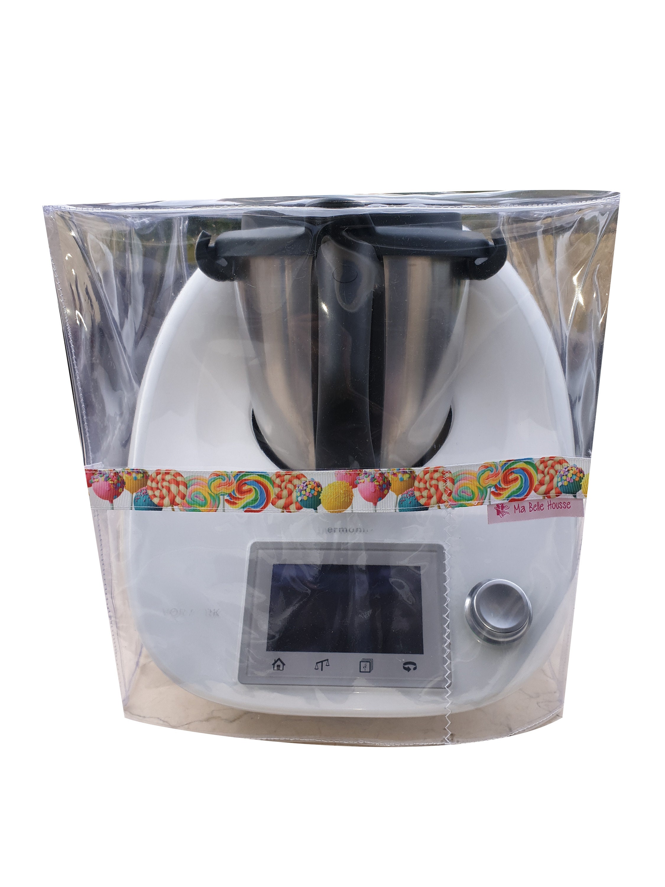 Housse de Protection Pour Thermomix Sans Varoma Biais Bonbons
