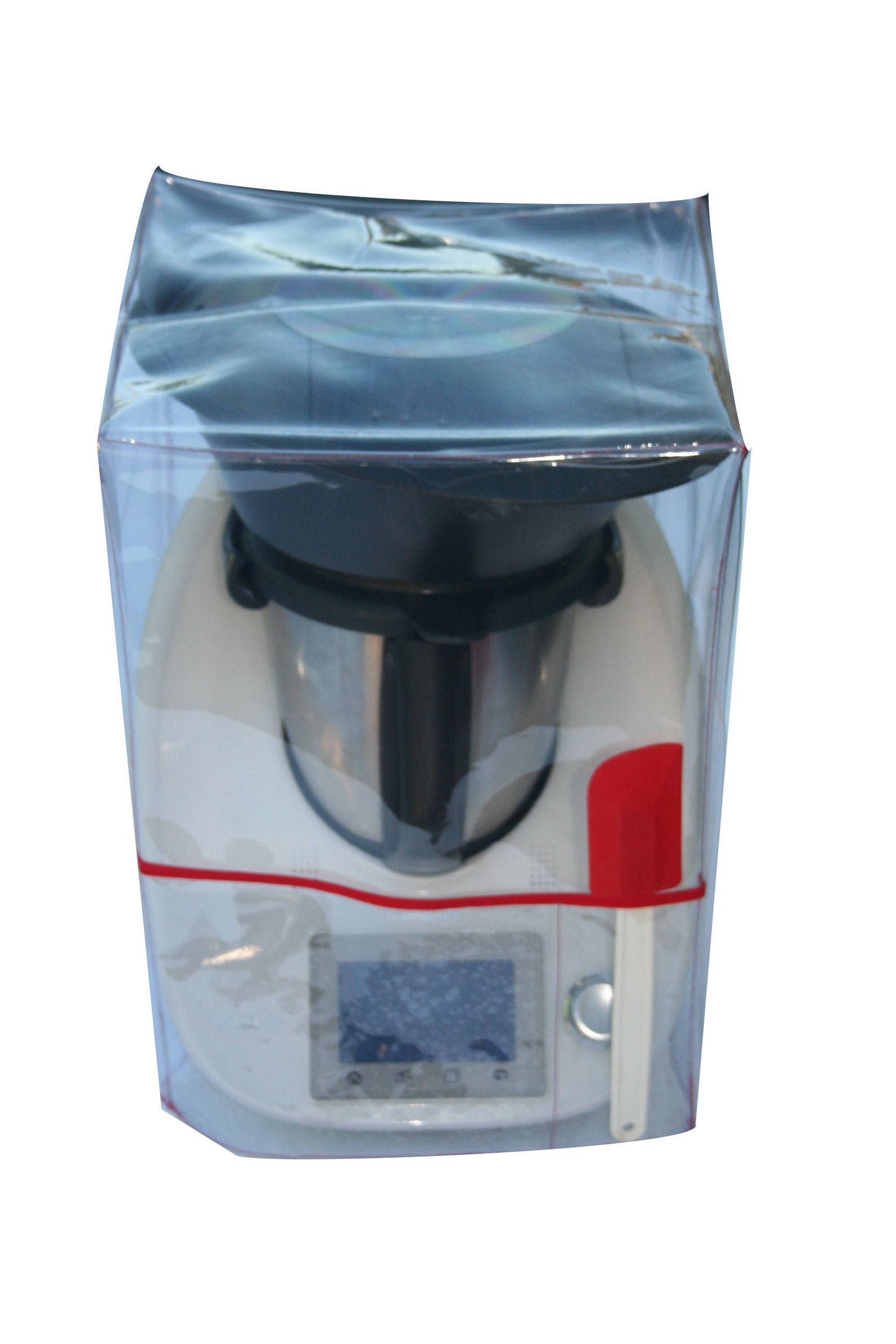 Housse De Protection Pour Thermomix TM7 - Imperméable, Anti-poussière - Fenêtre Transparente Et Poches