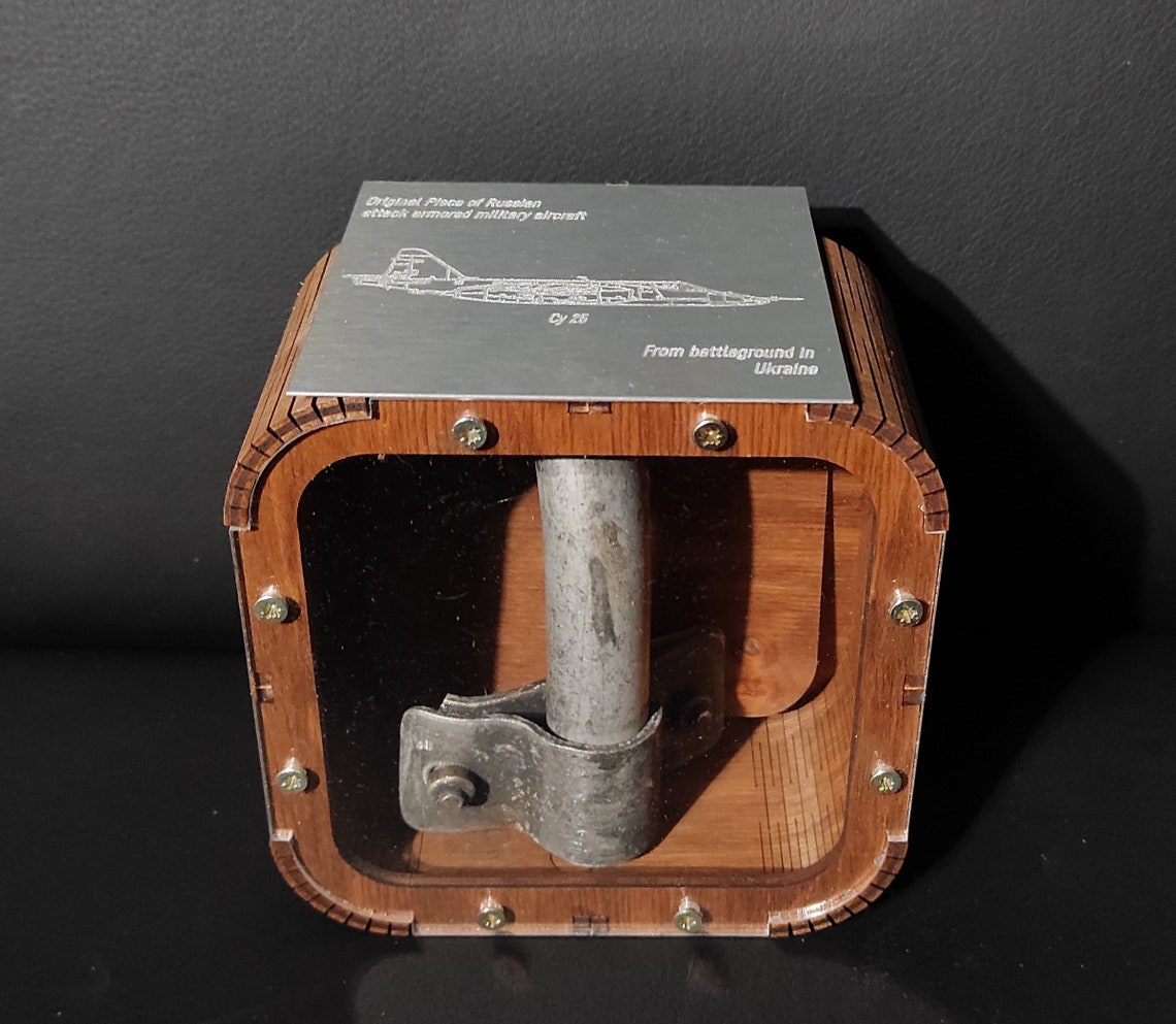 Sus Stand Ornament Stand Metall, Stand With Souvenir Piece Plane Su 25, Military ...