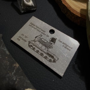 Brutal Keychain for Real Men, Piece of Russian TOR Missile System, TOR System Armor, Made in Ukraine, Ukraine War Trophy, Tank Keychain