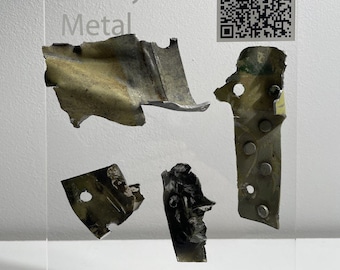 Stand with Parts Fuselage Skin SU25, Pieces Skin russian aircraft, Collectible Pieces from SU 25, Souvenir from Ukraine, Historical Souvenir