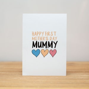 Mother's Day Card - Funny, Happy first Mother's Day Mummy/Mumma/Mama