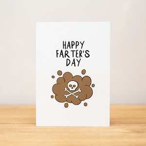 Father's Day Card, Funny, Happy Farter's Day